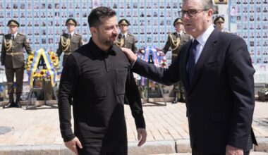 Ukraine-Russia war latest: Outgoing UK PM Starmer visits Kyiv after Moscow launches ballistic missile attack