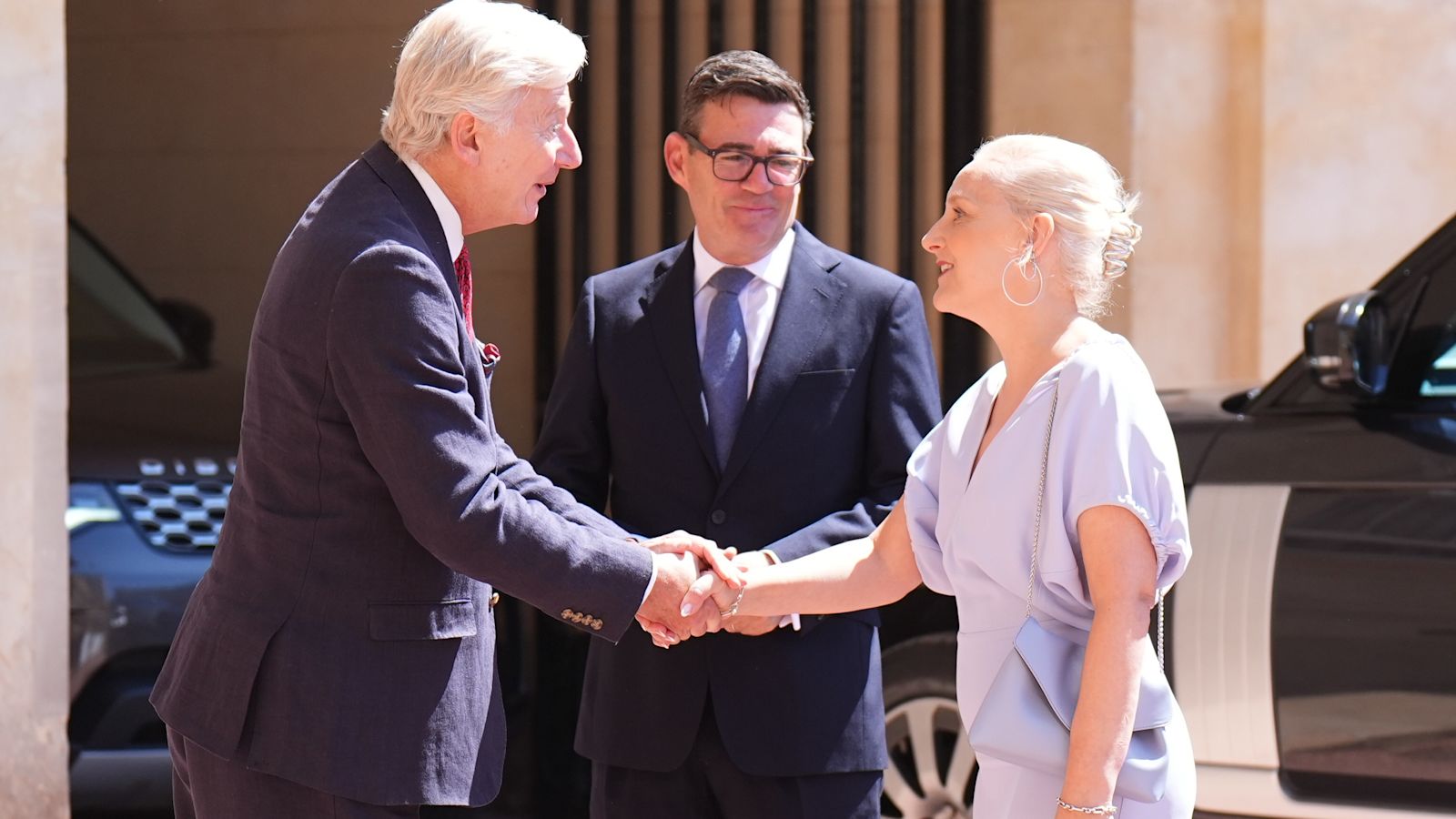 Who is Andy Burnham’s wife, Marie-France van Heel?