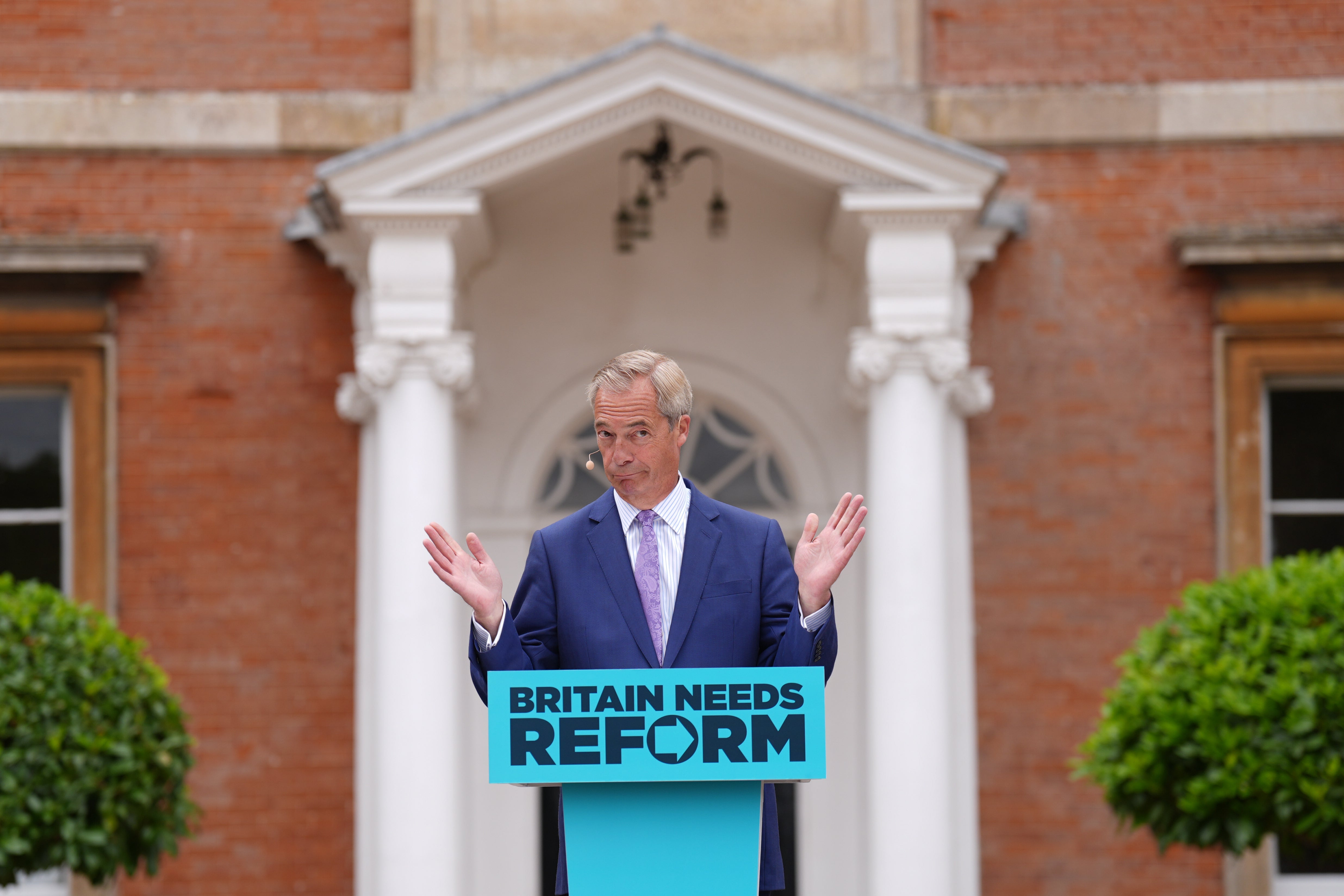 The payments were made in the weeks before the general election in July 2024, when Mr Farage and Mr Tice were first elected to Parliament