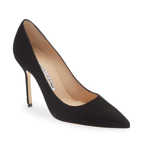BB 105mm Suede Pumps