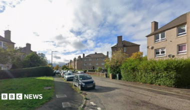 A generic view of Whitson Road in Edinburgh
