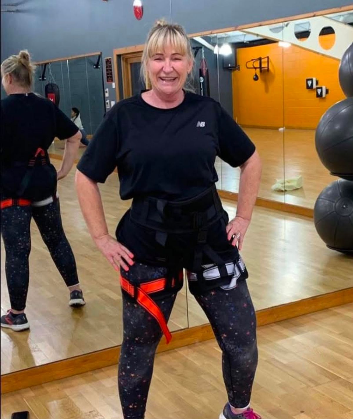The classes are carrying on the legacy of bungee fitness instructor, Helene Dunk, who lost her cancer battle