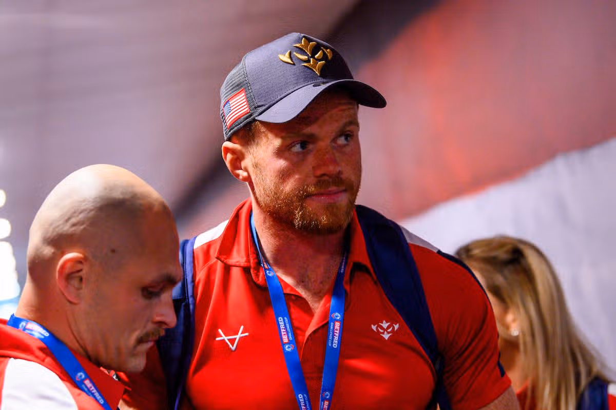 Hull KR's Joe Burgess sat out of the clash at Warrington Wolves