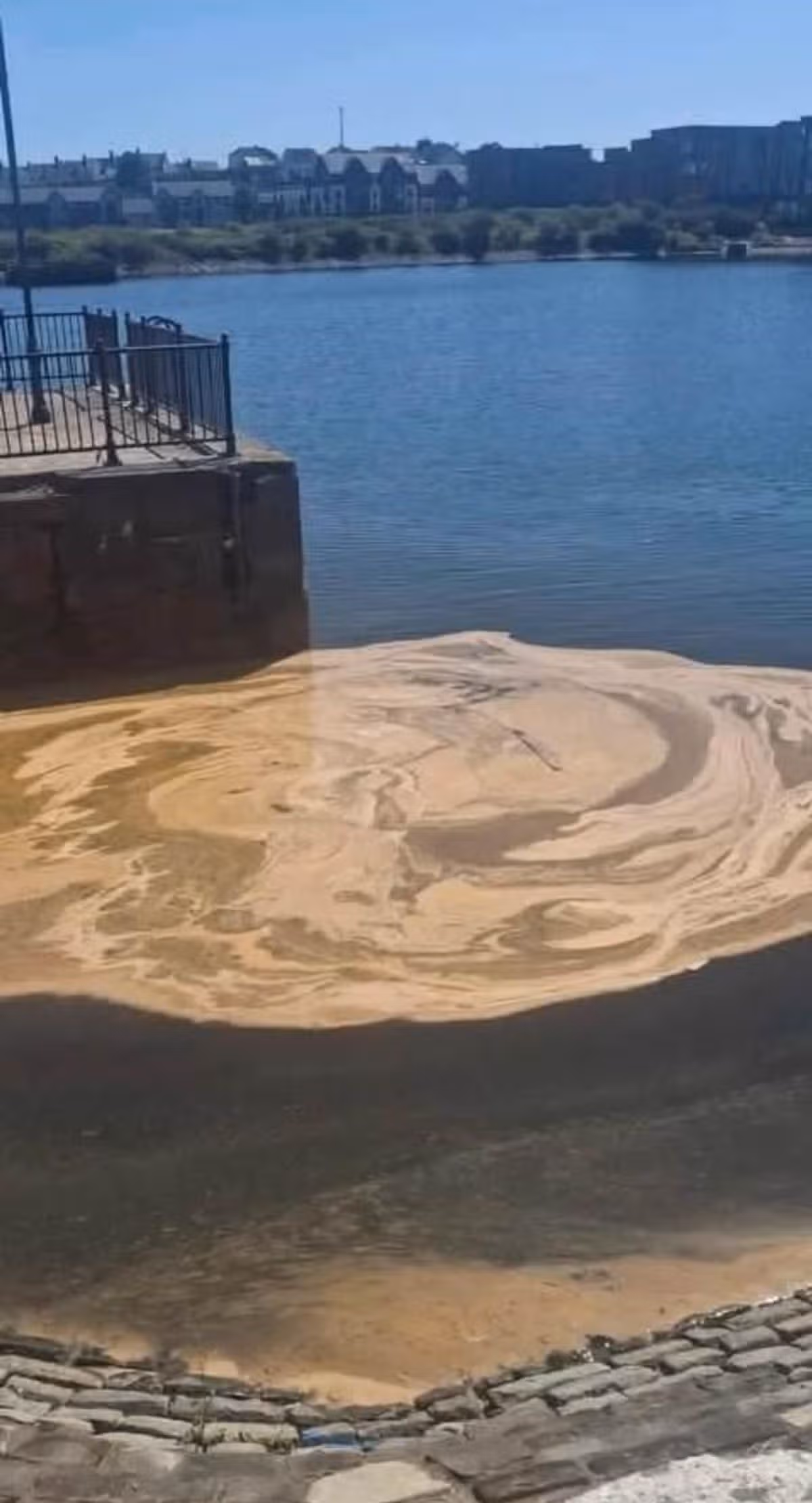 NRW warned the public that waterways can contain bacteria and the public should know the risks associated