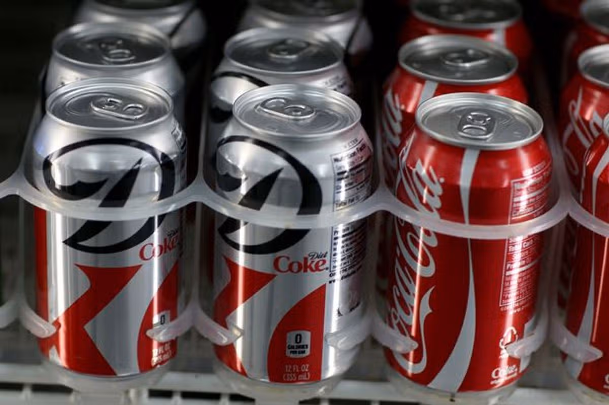 Coke cans