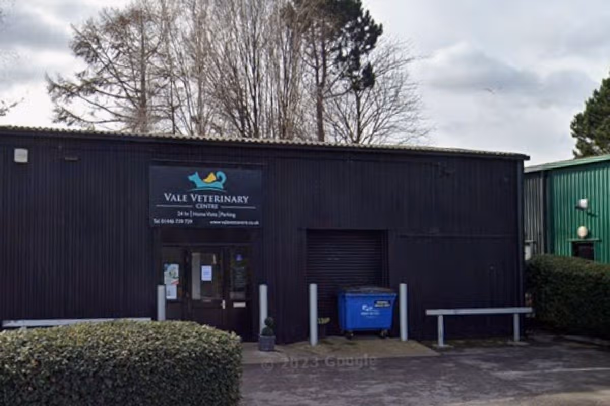 A general exterior view of a veterinary centre