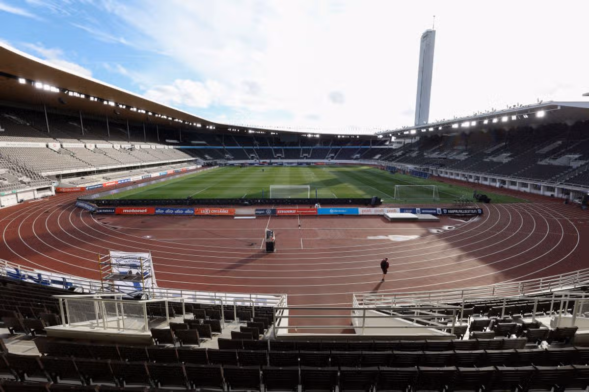 Manchester United's first pre-season game will be played at Helsinki's Olympic Stadium