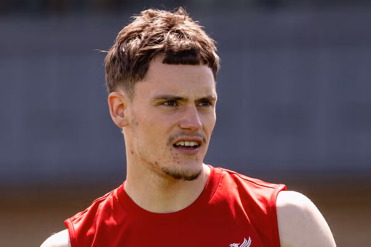 Liverpool attacking midfielder Florian Wirtz