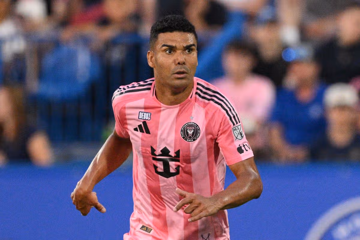 Casemiro made his MLS debut for Inter Miami overnight