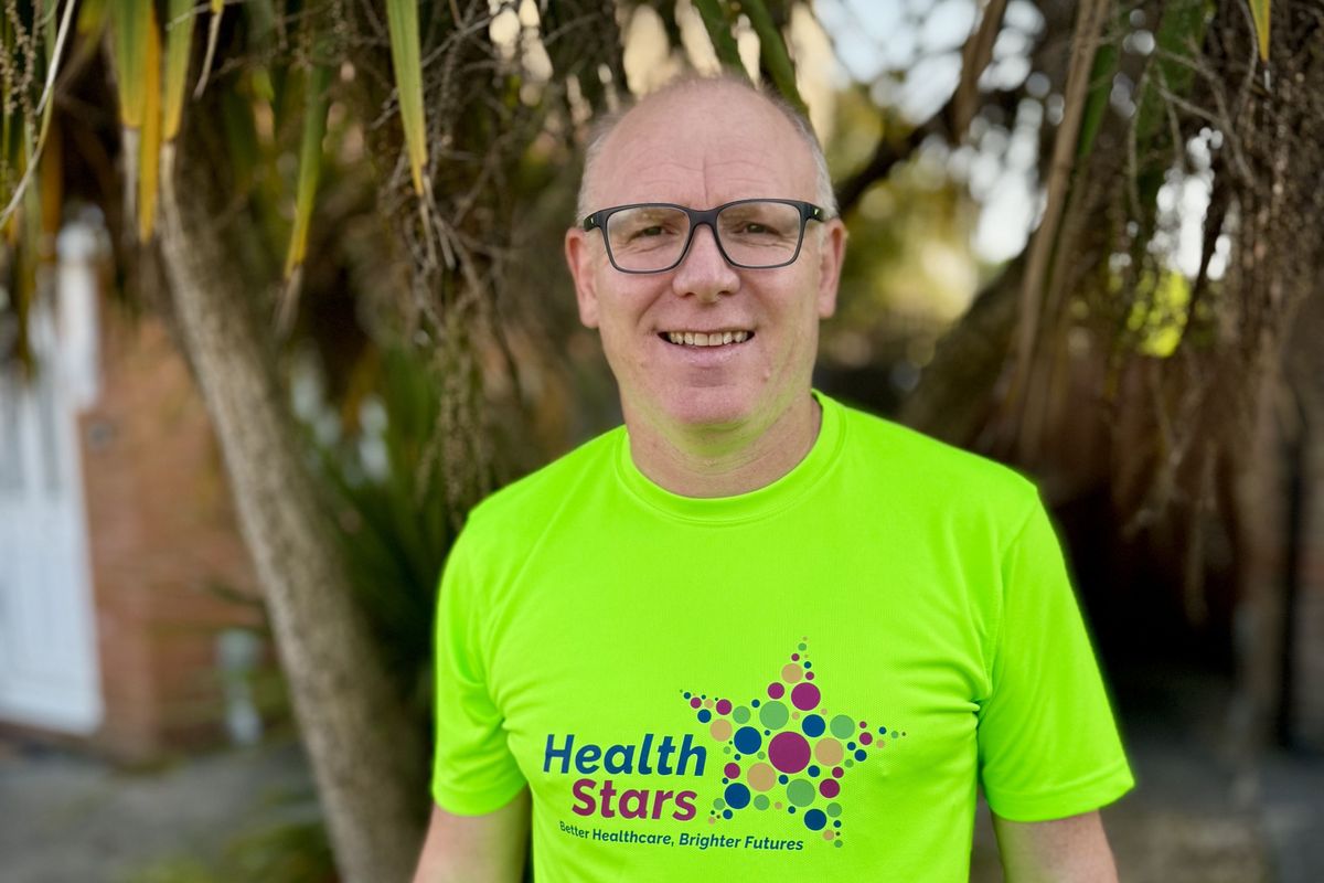 'Grateful' patient David Gray is running for Health  Stars charity
