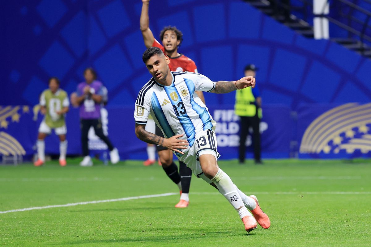 Cristian Romero of Argentina
