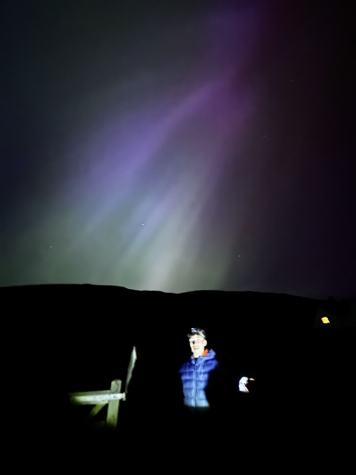 They can see the Northern Lights