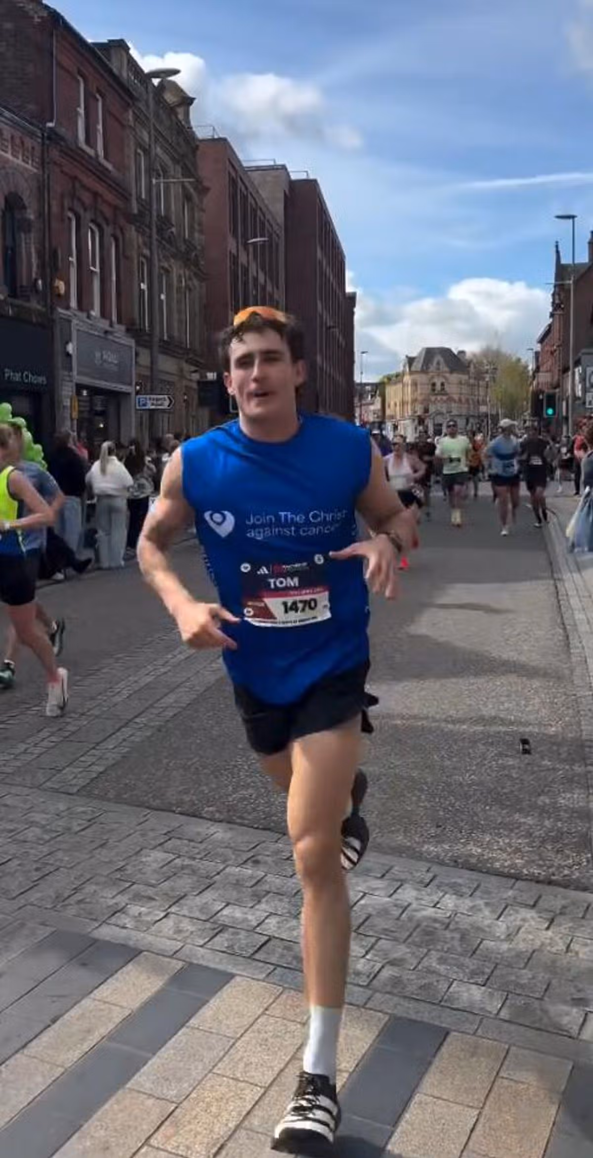 Thomas running