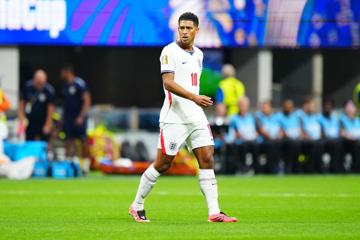 Jude Bellingham was furious after England conceded to DR Congo