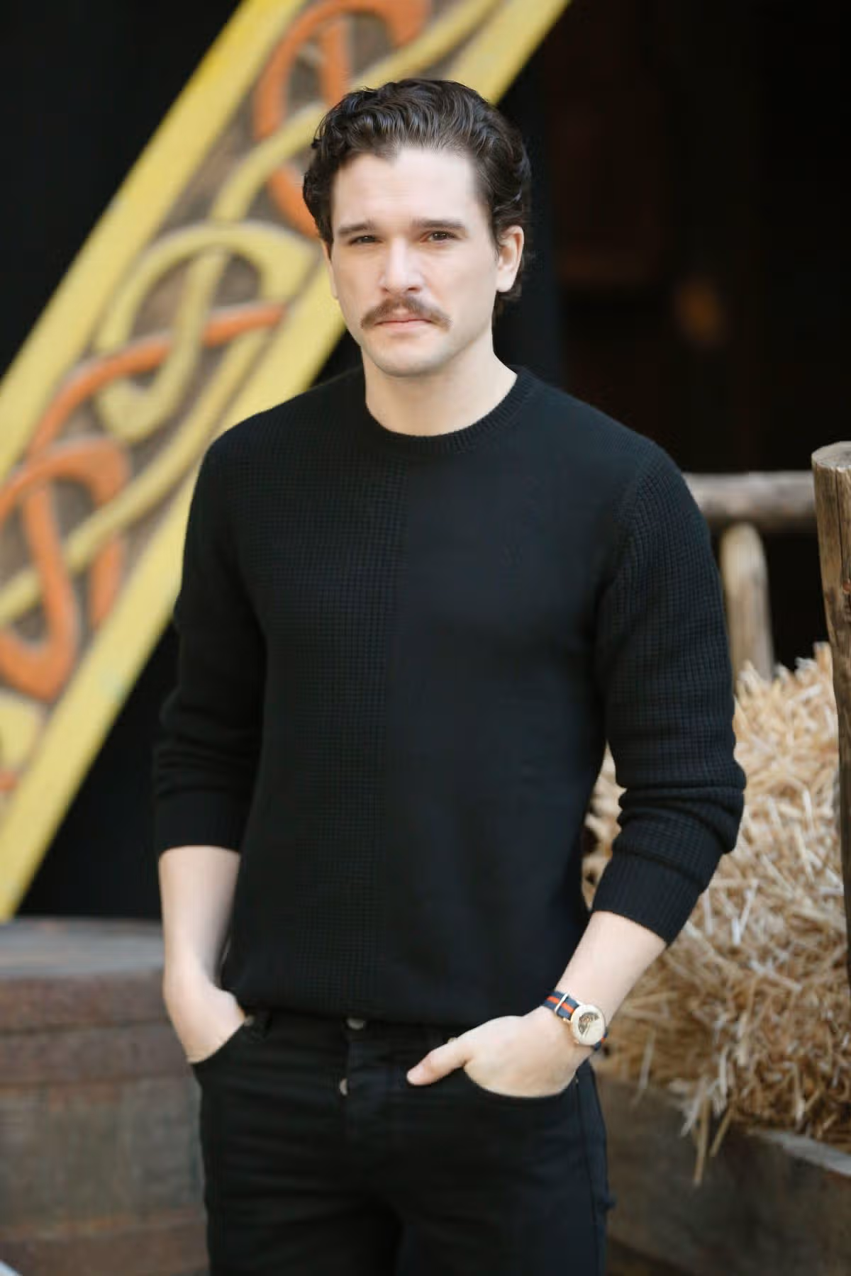 Kit Harrington is known for his roles in Game of Thrones and Industry