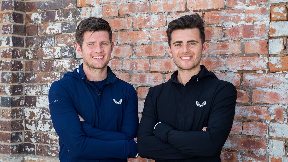 Founders of sportswear company Castore Tom and Phil Beahon