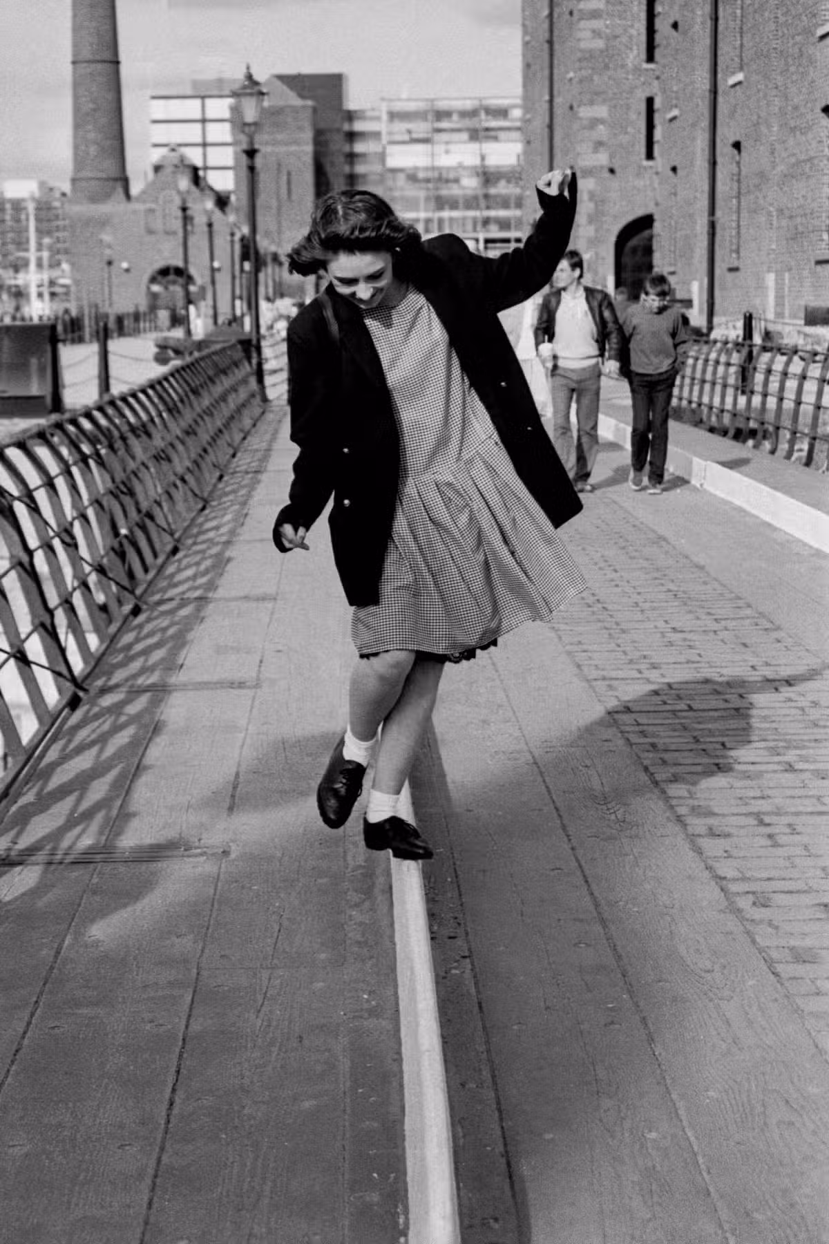Picture taken by Mark McNulty at the Royal Albert Dock of his friend Louise