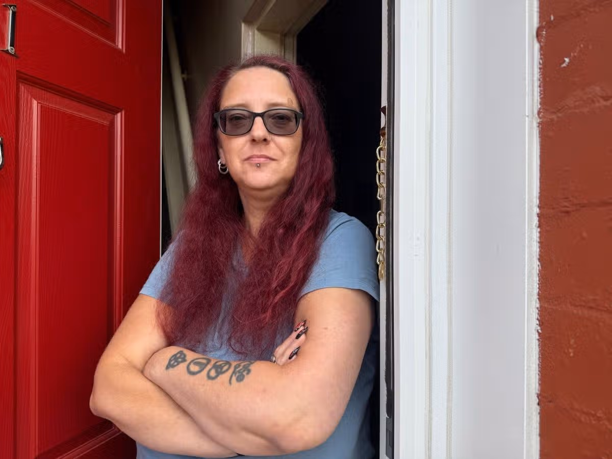 Maria Kirton who lives on Ruskin Street