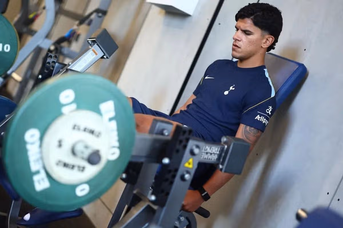 Tottenham midfielder Mateus Fernandes is not believed to be injured despite fears on social media