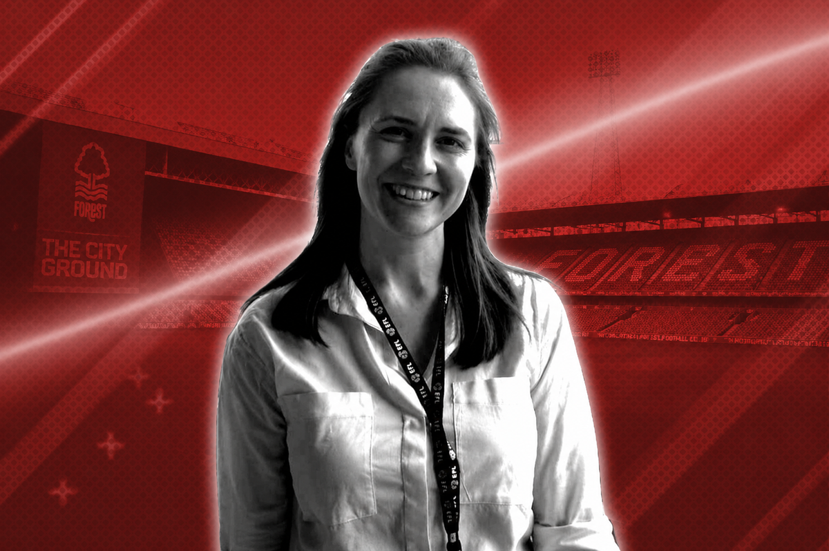 Nottingham Forest reporter Sarah Clapson