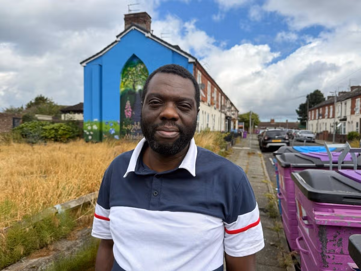Olajide Oke who lives on Leighton Street