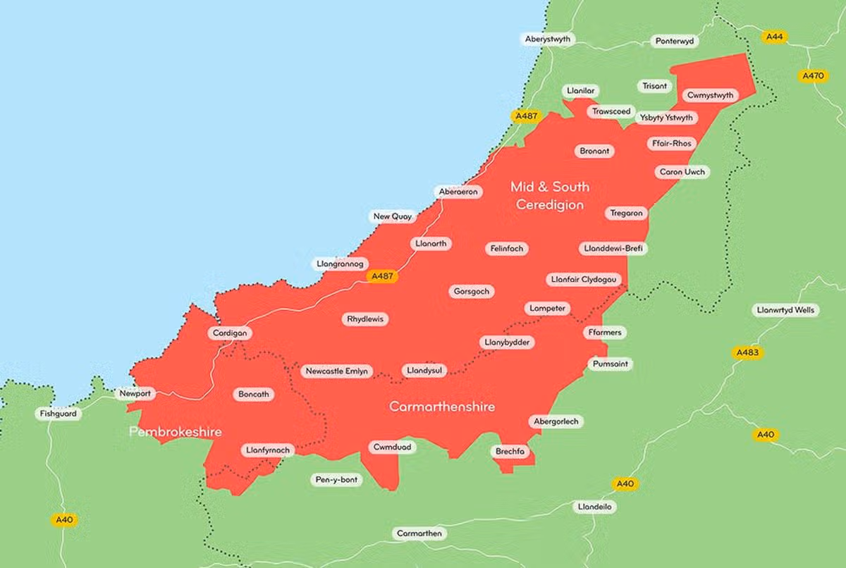 A map