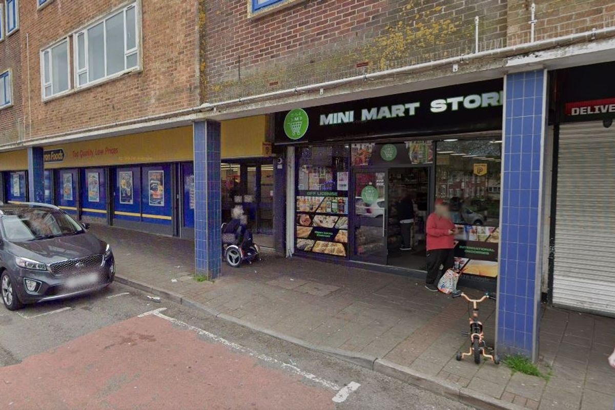 The Mini Mart Store on Countisbury Avenue in Llanrumney, Cardiff