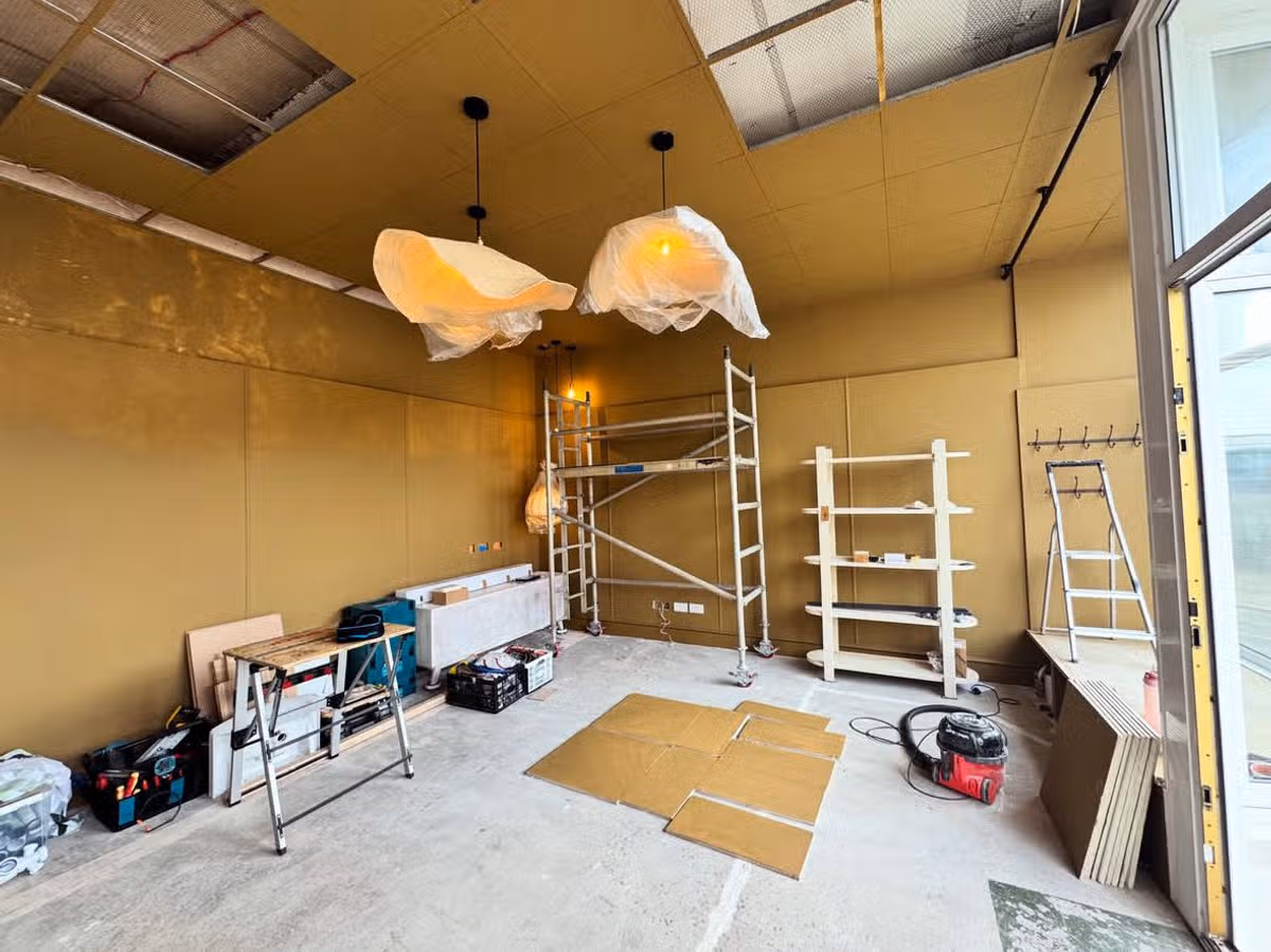 Renovations are underway ahead of the opening
