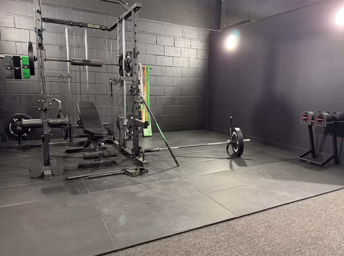 The venue has plenty of equipment for people to use to improve their golf