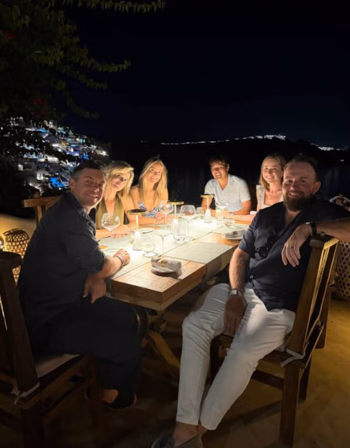 The couples enjoyed a lovely holiday together.