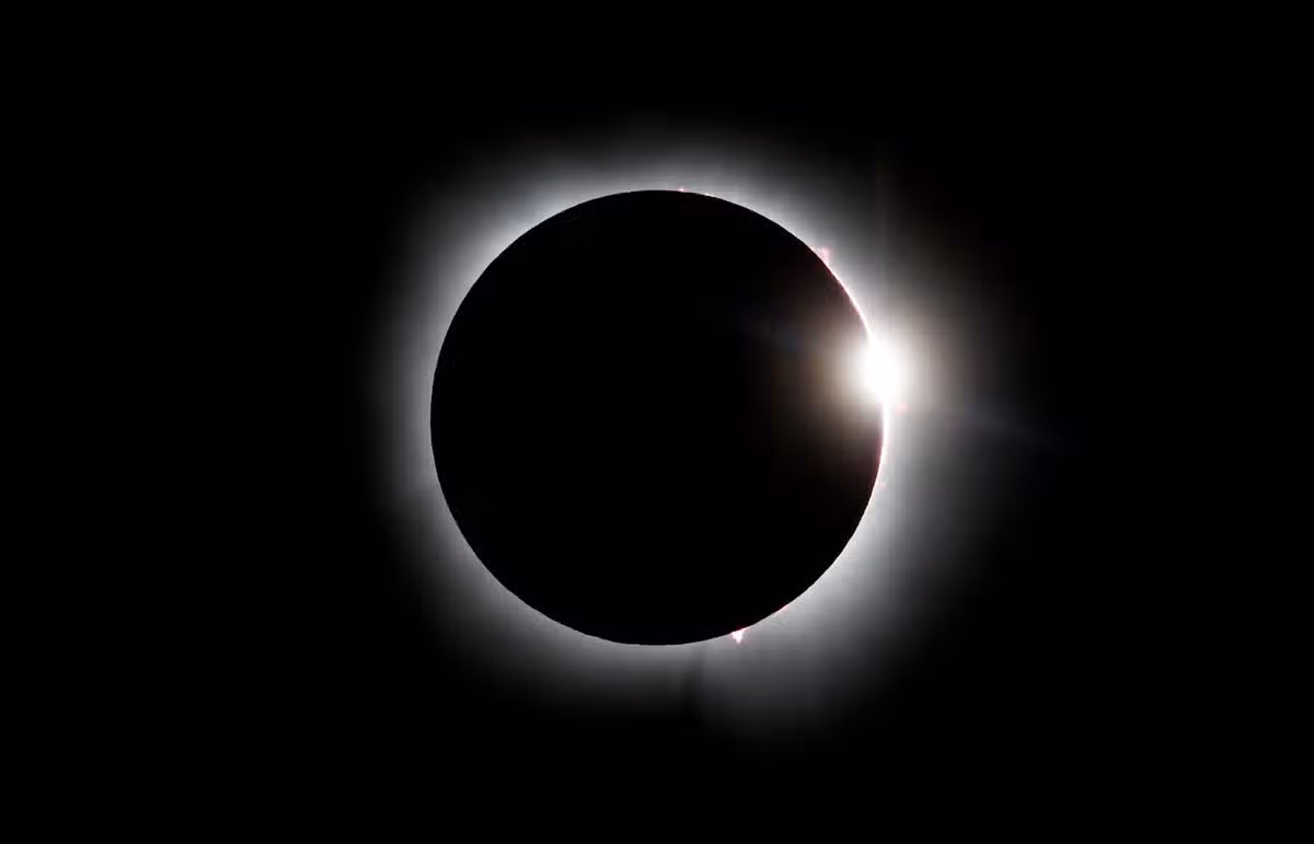 he moon eclipses the sun on April 8, 2024