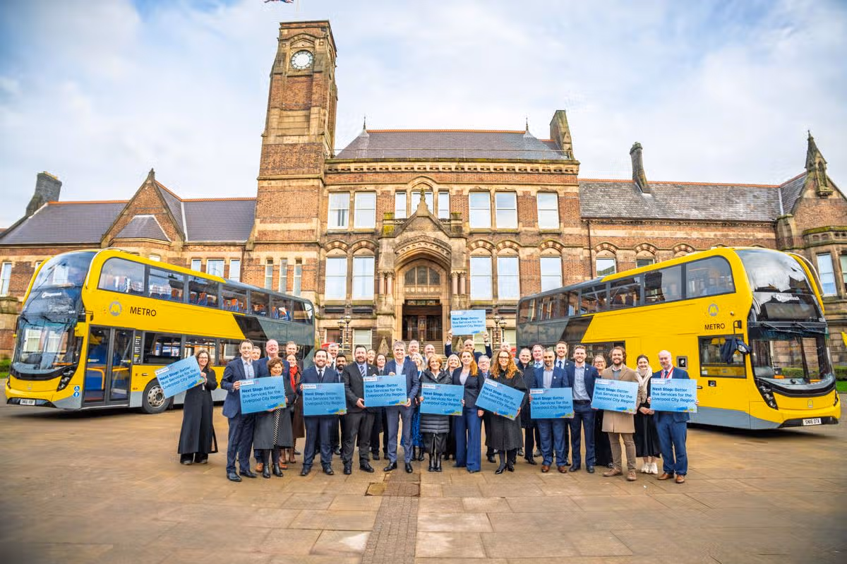 Officials gathered at St Helens Town Hall as the operators of the first publicly operated buses in generations were confirmed