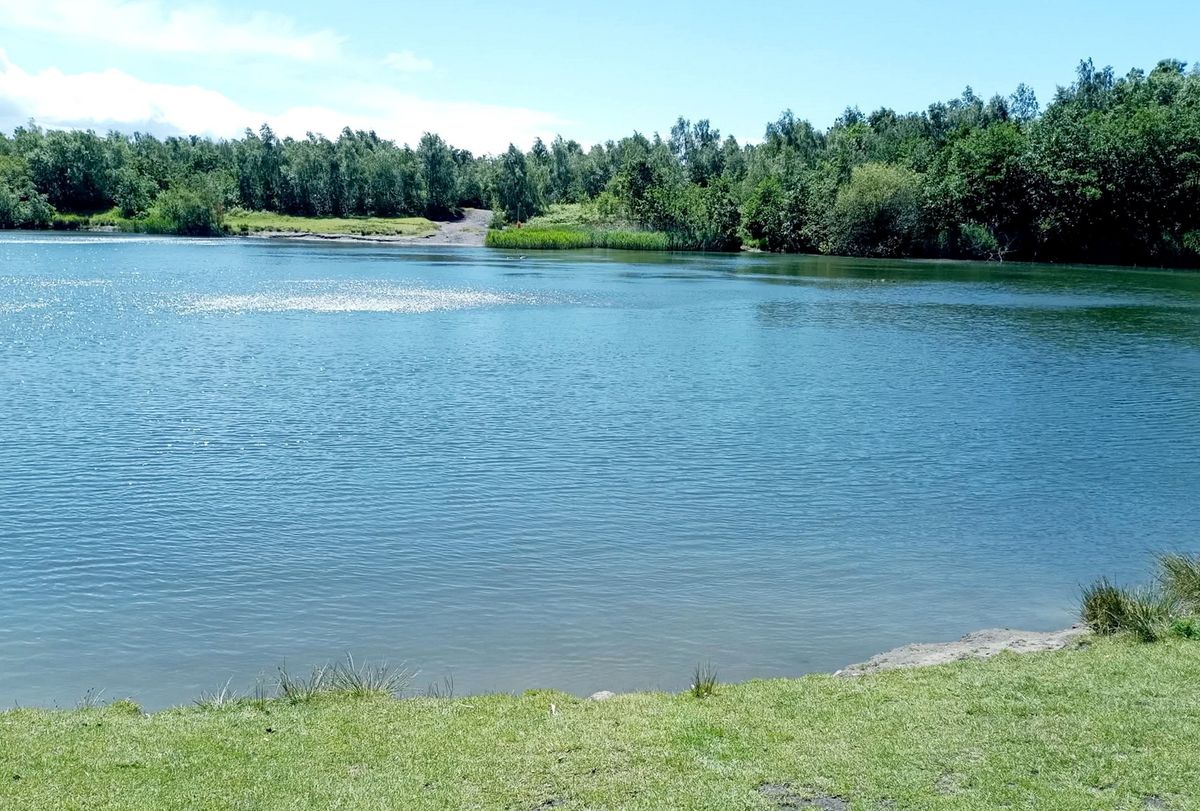 The lake known as the Blue Lagoon where Jacob Butler went swimming
