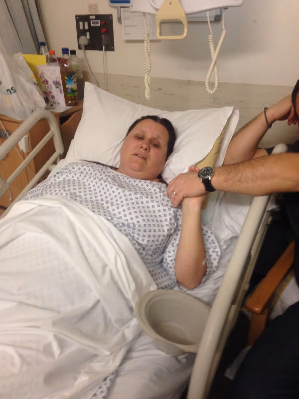 Eloise in hospital