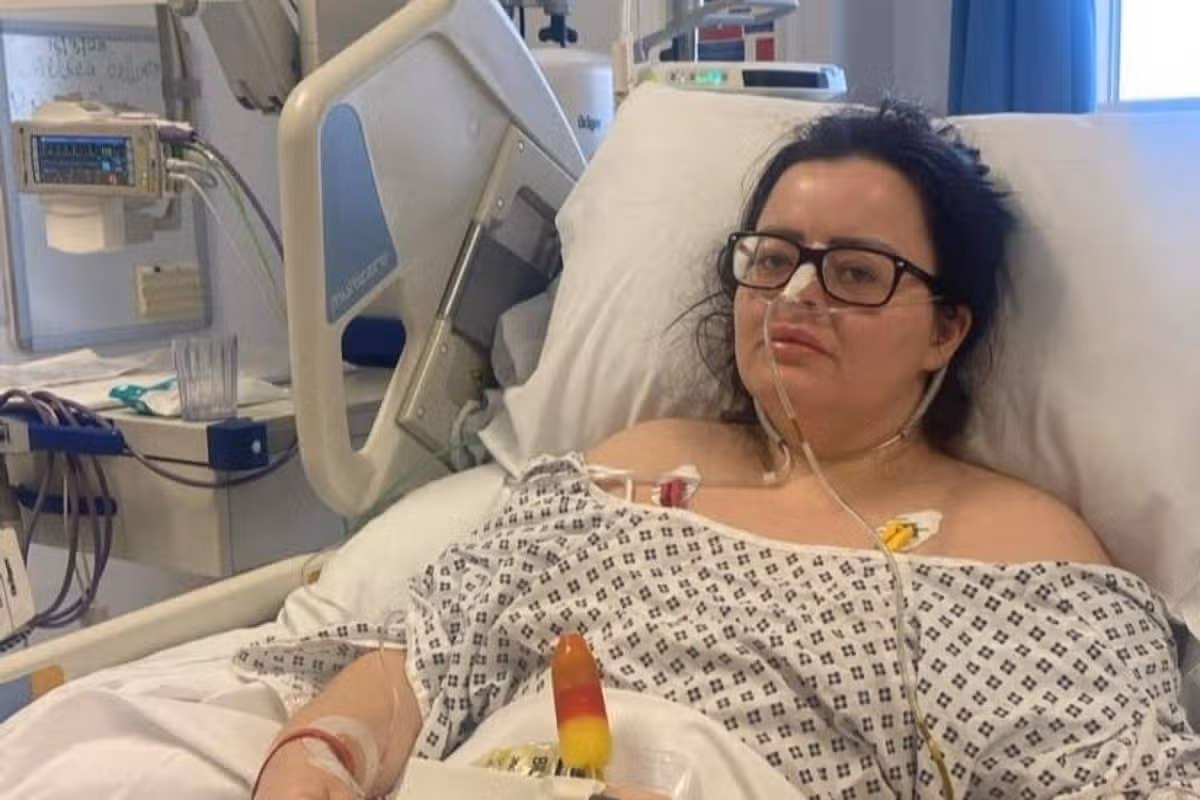 Chelsea Gallimore in hospital