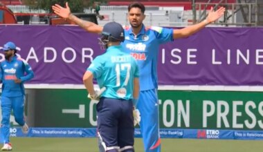 Gurnoor Brar Celebrates In England Star's Face After Heated Exchange During 1st ODI - Watch