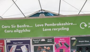 Plastics recycling bags for Pembrokeshire residents backed