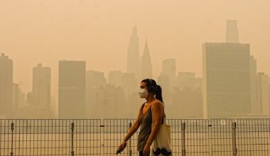 Trump rips Canada for wildfire smoke, threatens tariffs boost