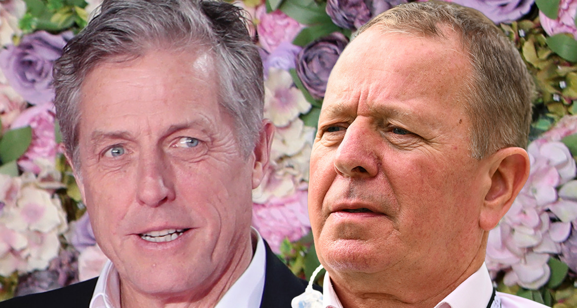 Hugh Grant Corrects Martin Brundle During Awkward F1 Gridwalk Interview