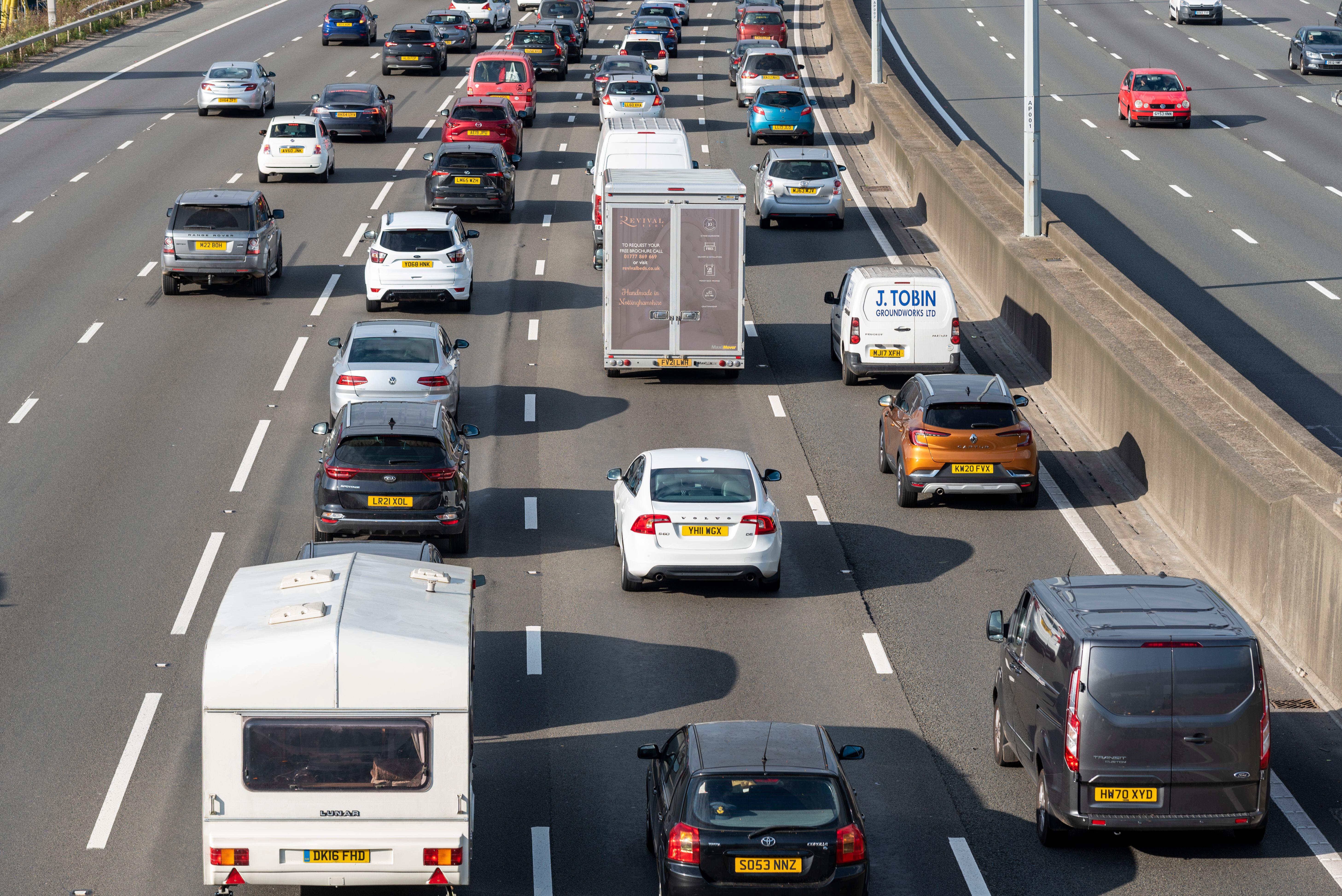 The M25 clockwise from Junction 15 (the M4) to Junction 19 (Watford) is expected to be one of the busiest roads this summer