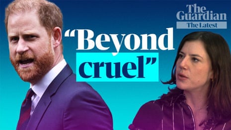 Prince Harry v Daily Mail: Duke of Sussex gives evidence in court | The Latest