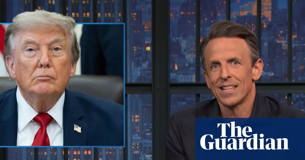 Seth Meyers on the second Trump presidency: ‘No one feels better, everyone’s miserable’ | Late-night TV roundup