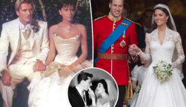 The most iconic celebrity wedding dresses of all time