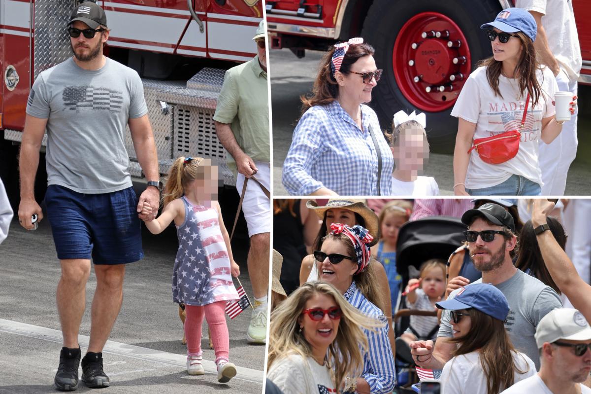Chris Pratt, wife Katherine Schwarzenegger have family outing after actor's ex Anna Faris' rare divorce revelation