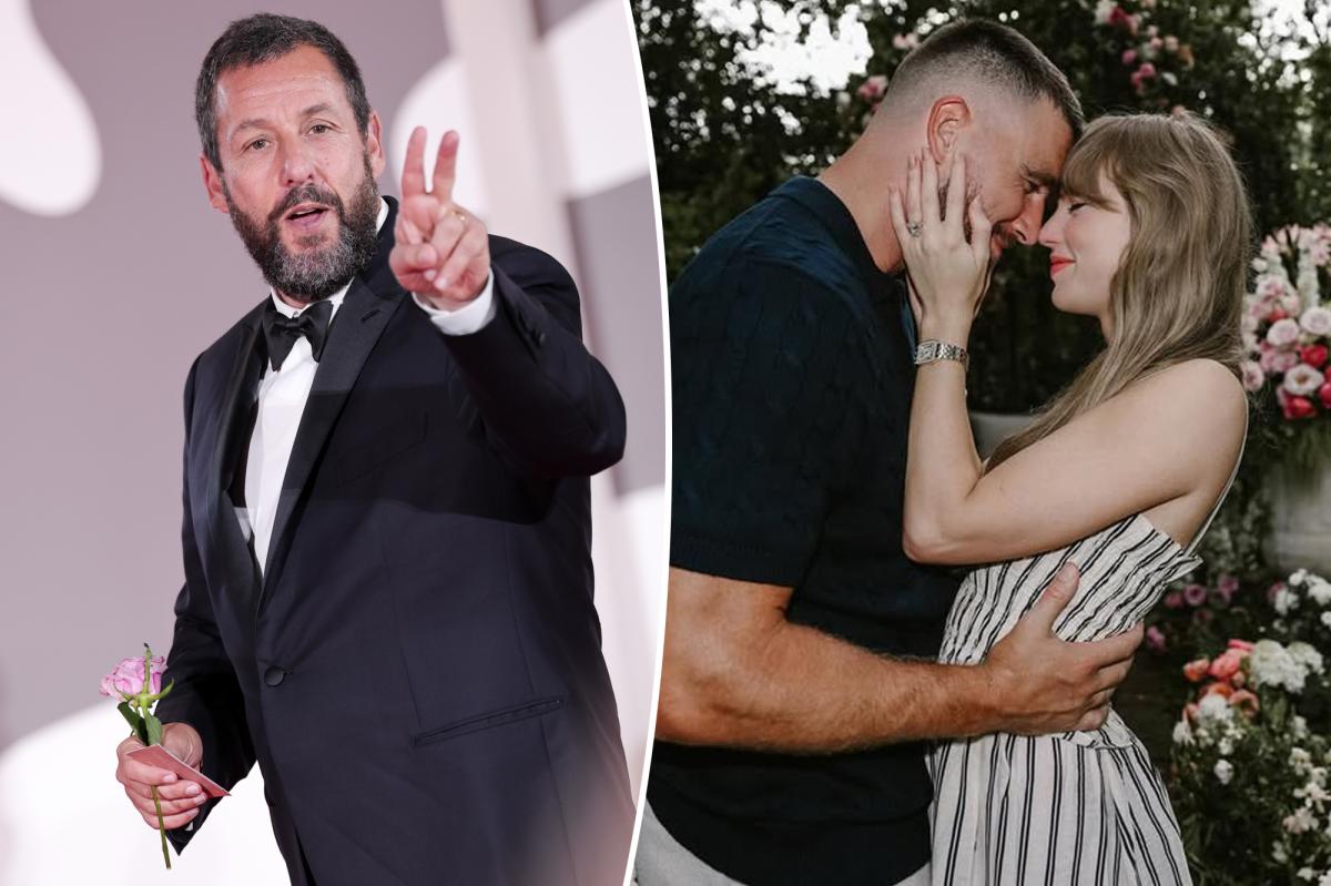 Taylor Swift and Travis Kelce's wedding guests thought Adam Sandler officiating ceremony 'was a joke'