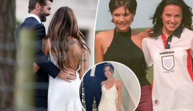 Mel C wedding: Sporty Spice gets married in borrowed Victoria Beckham dress