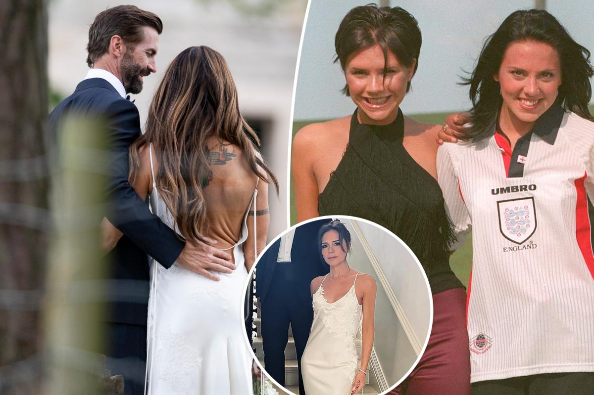 Mel C wedding: Sporty Spice gets married in borrowed Victoria Beckham dress