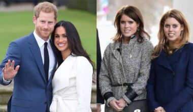 Princess Eugenie and Princess Beatrice met Prince Harry and Meghan in UK?