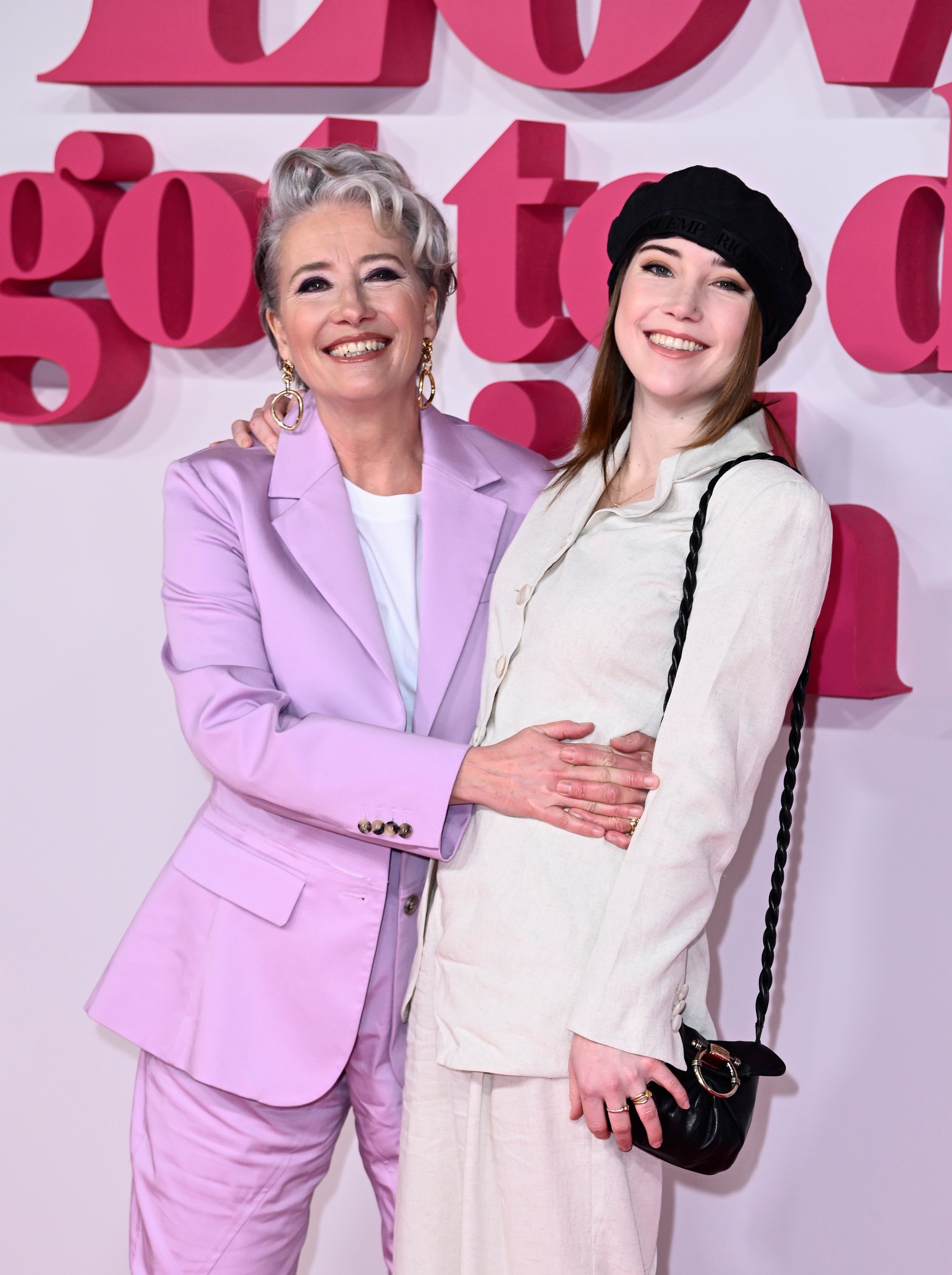 Emma Thompson (left) has been open about conceiving her daughter, Gaia (right) via IVF at the age of 40