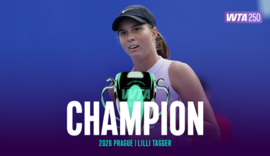 Tagger completes breakthrough week with first WTA title in Prague